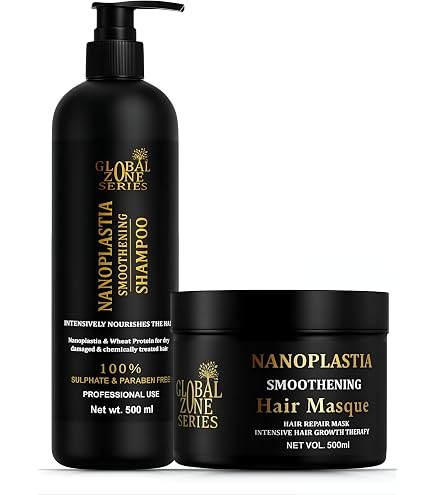No.5 Shield Nano Gel 2本セット200g Global Zone Series Premium Nanoplastia Smoothening Shampoo and